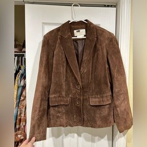 Margaret Godfrey Suede jacket